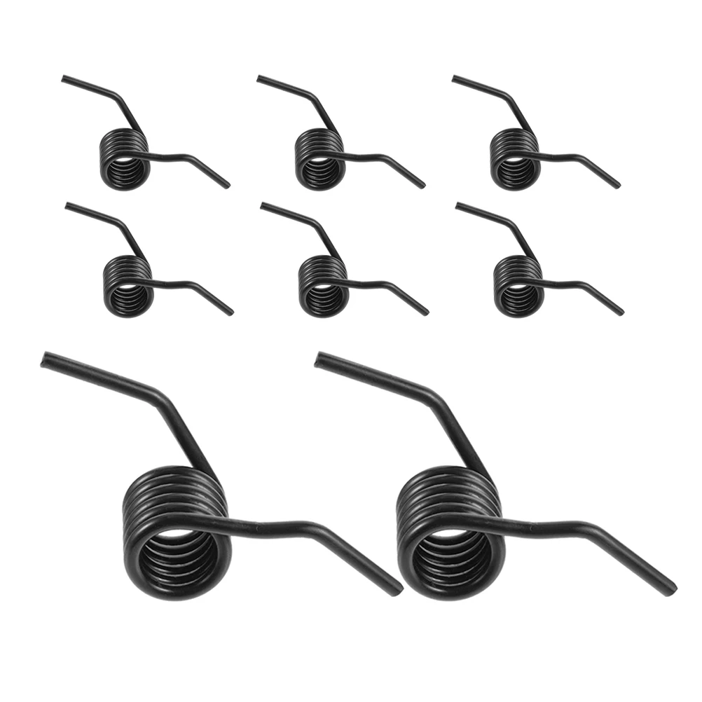 

8pcs Heavy Duty Jack Spring Horizontal Hydraulic Floor Accessories Black Return Spring High Load Capacity Easy Installation