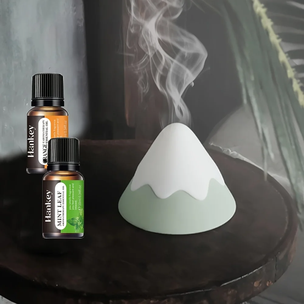 Umidificatore silenzioso dell'olio essenziale della macchina di aromaterapia con illuminazione dell'atmosfera per il regalo del purificatore d'aria della casa della decorazione della camera da letto