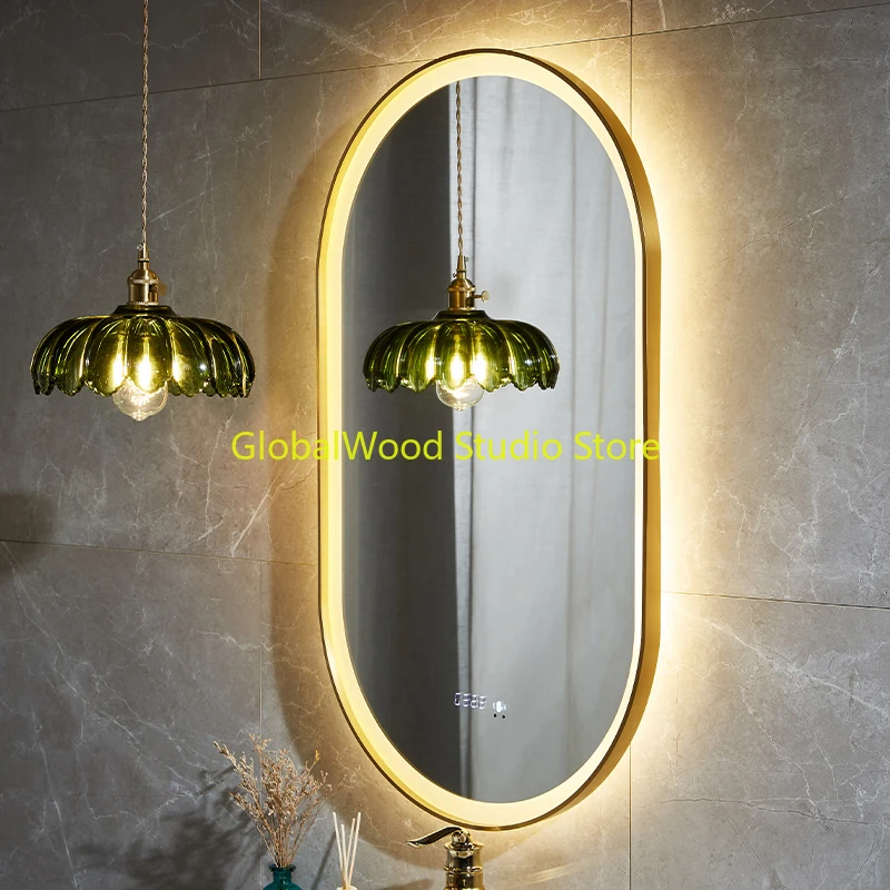 

Mirror for Bathroom Decorations Items Decoration Wall Mirror Decor Home Living Room Decoration Accessories Small Appearance Live