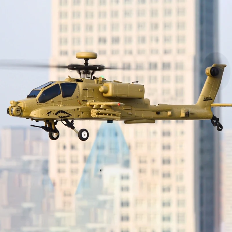 Yuxiang 2025 هليكوبتر تعمل بالتحكم عن بعد F11h Apache Aileron صورة مسلحة مجانية آلة حقيقية لتحديد المواقع لعبة ذكية