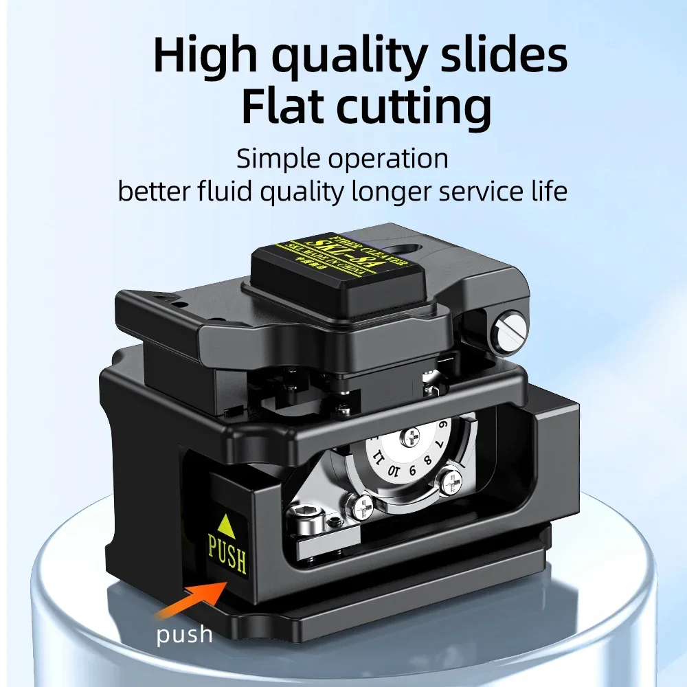 

High Precision SKL-8A Fiber cleaver Cable Cutting Knife FTTT Fiber Optic Knife Tools Cleaver cold cut hot melt