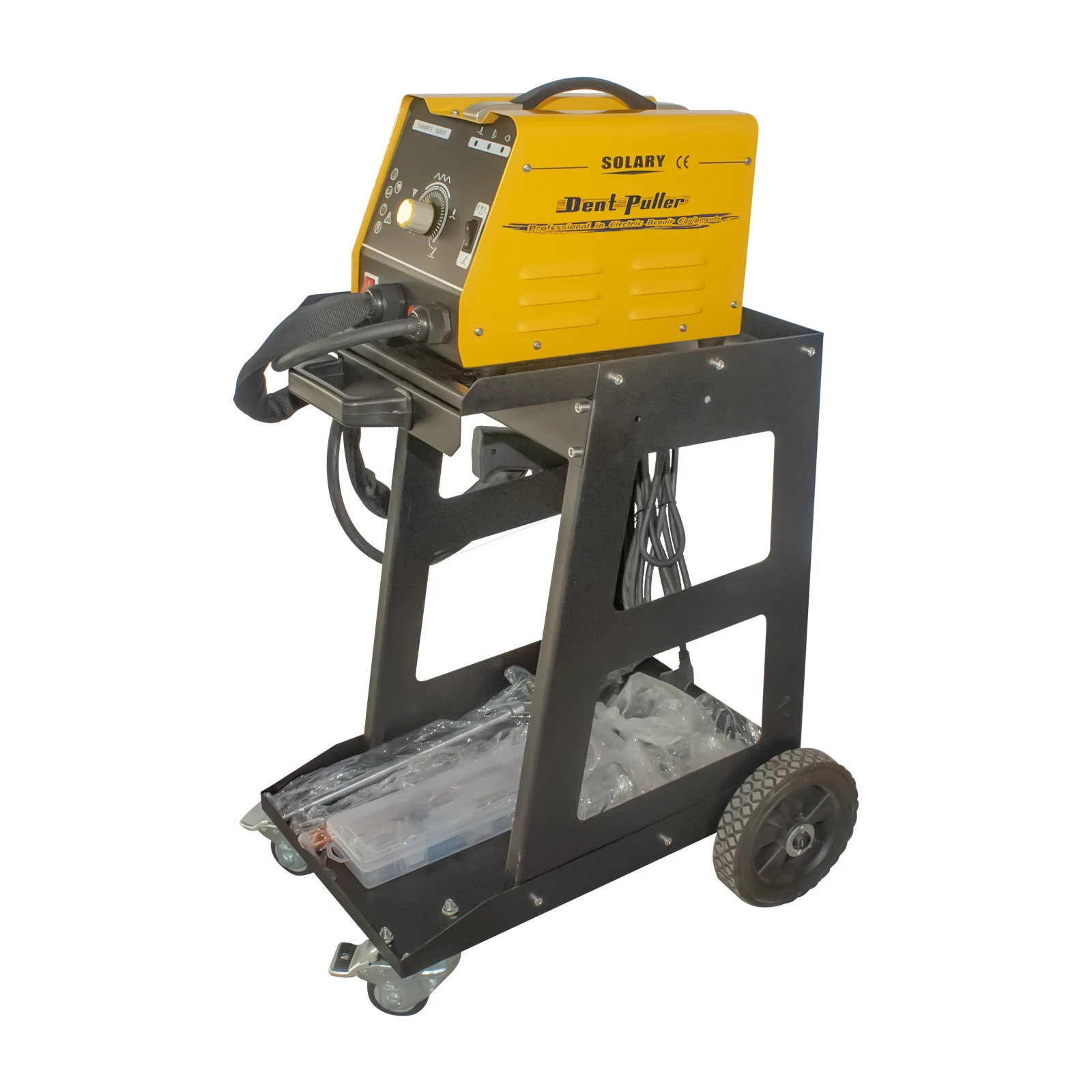 

New 9800 Dent Puller Digital Display Welding Body Vehicle Collision Kit Spotter Tools Welder Auto Maintenance