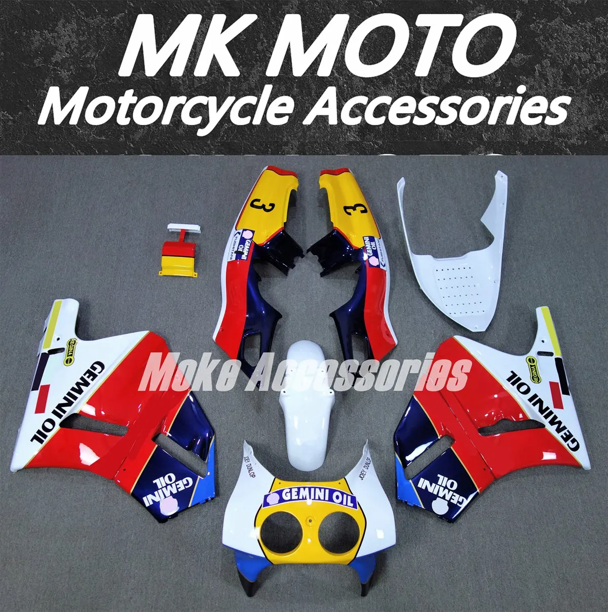 

Комплект обтекателей для мотоцикла, подходящий для VFR400 NC30 1989 1990 V4, комплект кузовных работ, высокое качество, инъекционный красный, белый, синий