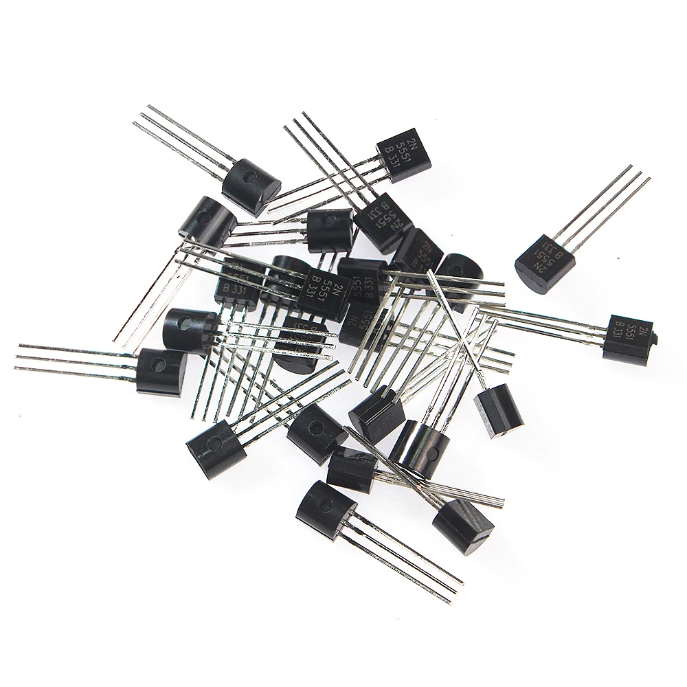 50pcs/lot  2N5551+2N5401 NPN Transistor Set TO-92 Switching Transistors Electronic Components Kit