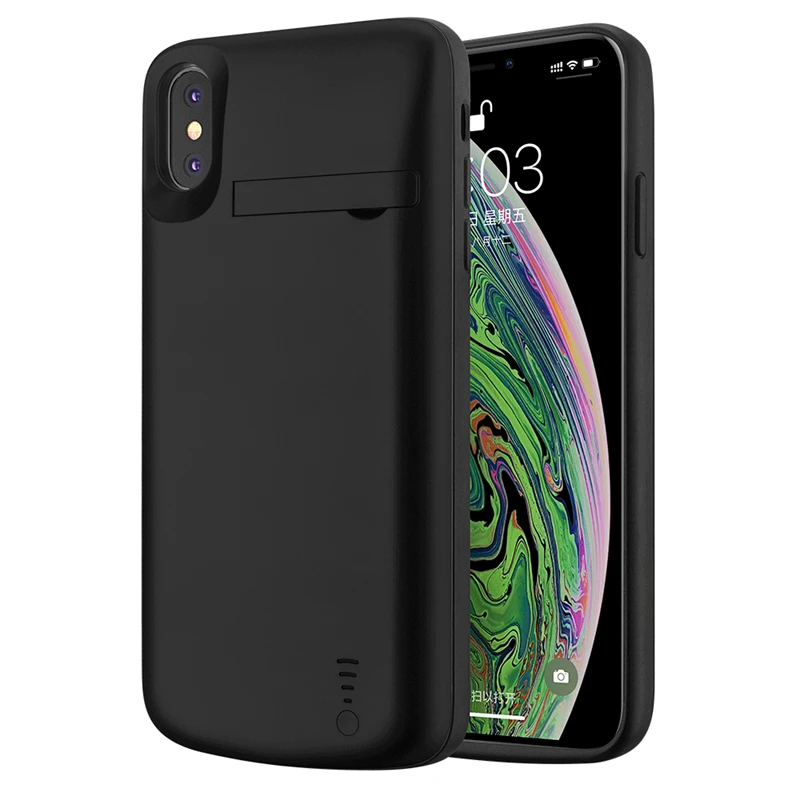 

Тонкий чехол-зарядное устройство емкостью 6000 мАч для iPhone 15 14 13 11 pro max 12 mini XS Max 6 7 8 Plus, внешний аккумулятор Power Bank Case