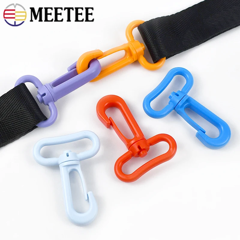 10-30Pcs Bag Plastic Buckle for Strap Swivel Lobster Clasp Dog Collar Webbing Trigger Clip Snap Hook DIY Backpack Accessories