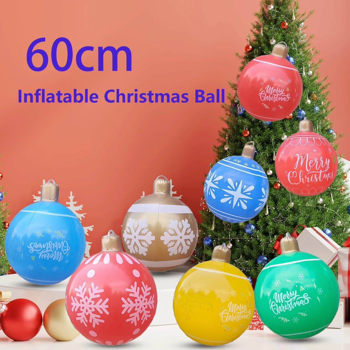 1 Pc 60Cm Pvc Infla…