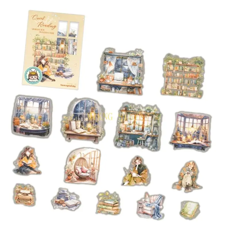 15 قطعة ملصق ملصق ملصق ملصق مقاوم للماء من أجل قصاصات أفضل بيع