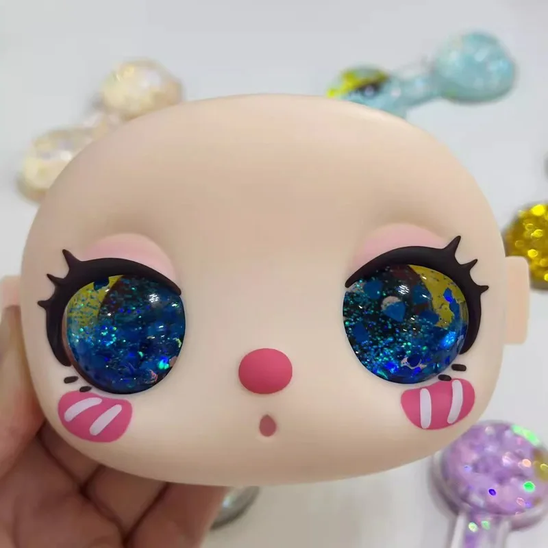 릴라 600% 인형 퀵샌드 아이즈 베이비 쓰리 애니메이션 주변기기 인형 액세서리 리라 600% V1 V2 귀여운 눈