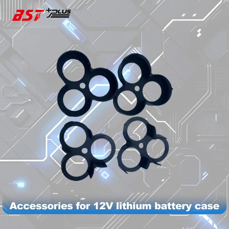 12V DC Electric Tools Hand Lithium Drill Power Li-ion Battery Protection Board BMS Circuit 18650 4 Packs Case Shell Bracket