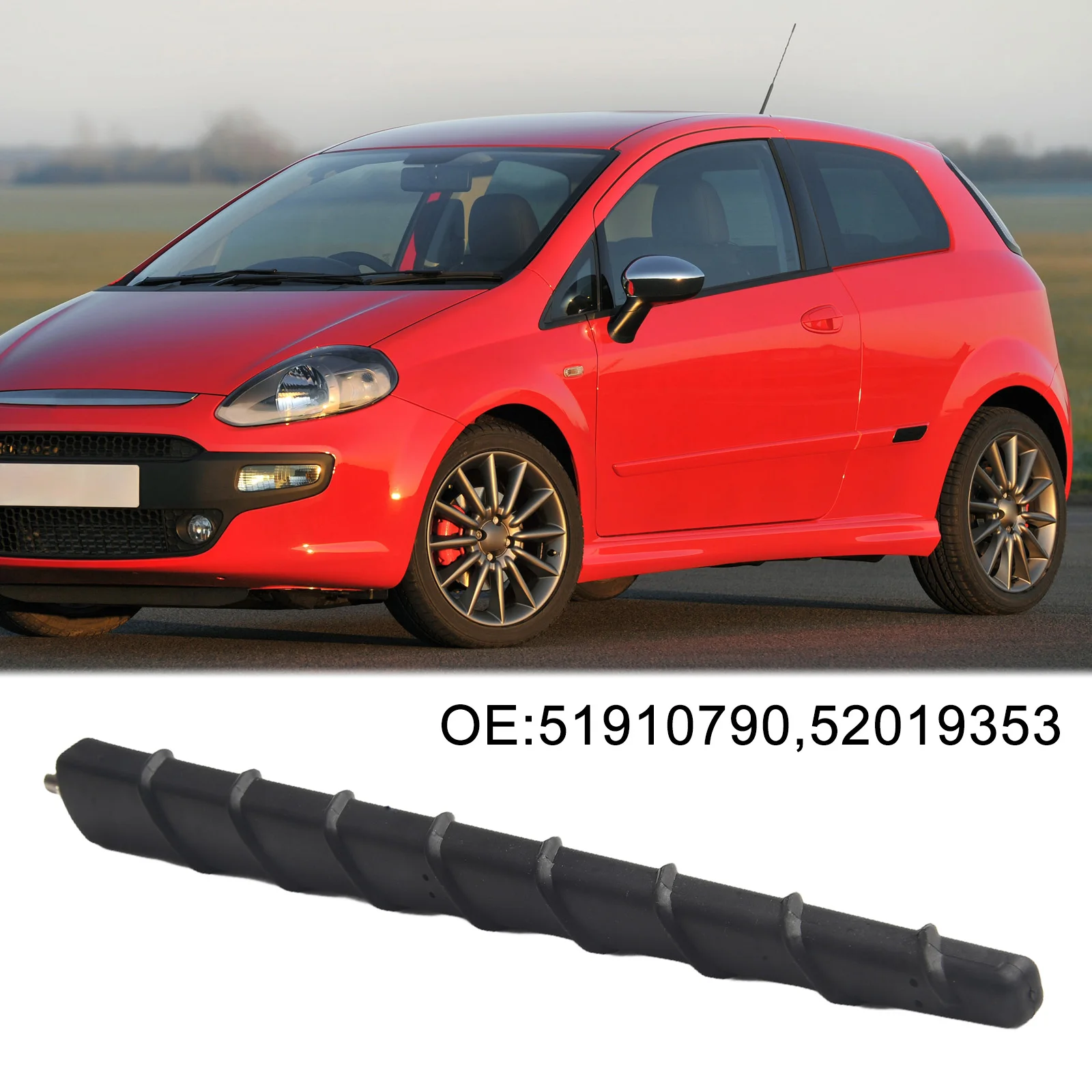 Brand New Car Roof Antenna Roof Car Styling External Parts Replacement Part Styling 1 Pcs 51910790 52019353 ABS