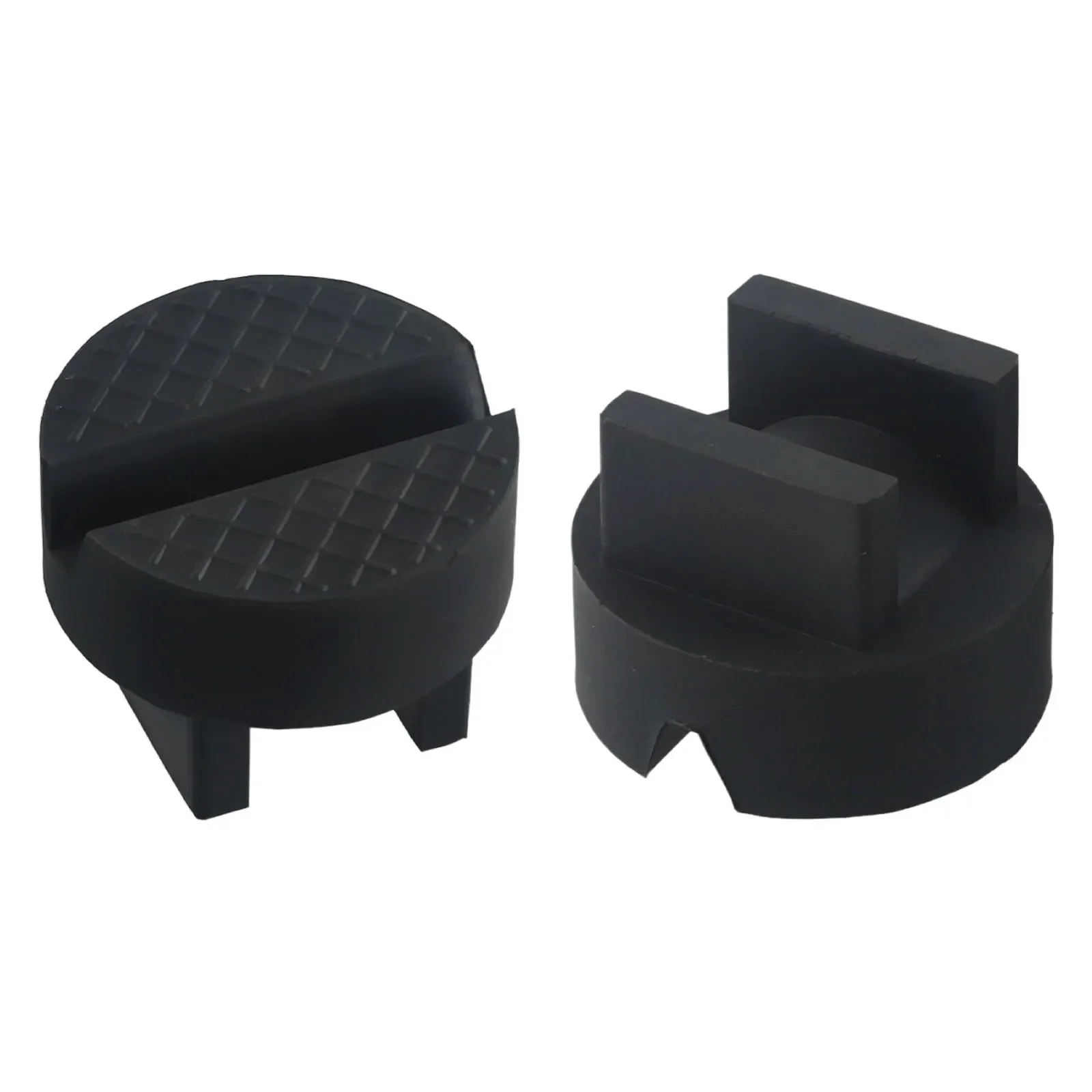 Axle Stand Pad High Quality 2Pc Rubber Axle Stand Pad Set with Pinch Weld and Safety Grip for 3 Tonne Vehicles