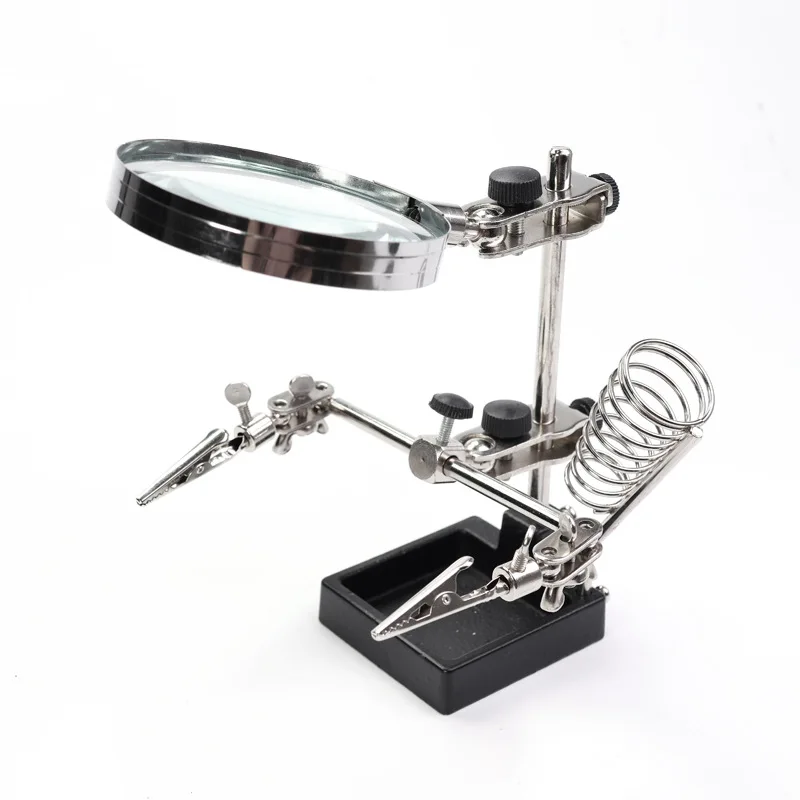 

SI 105 Welding Magnifying Glass PCB Welding Auxiliary Fixture for Mobile Phone and Tablet Repair Motherboard Auxiliary Detection