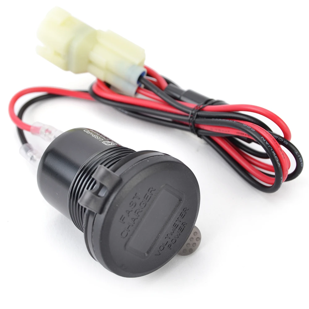 Motorcycle Socket Charger USB+ C Type For Kawasaki Versys650 2022 2023 2024