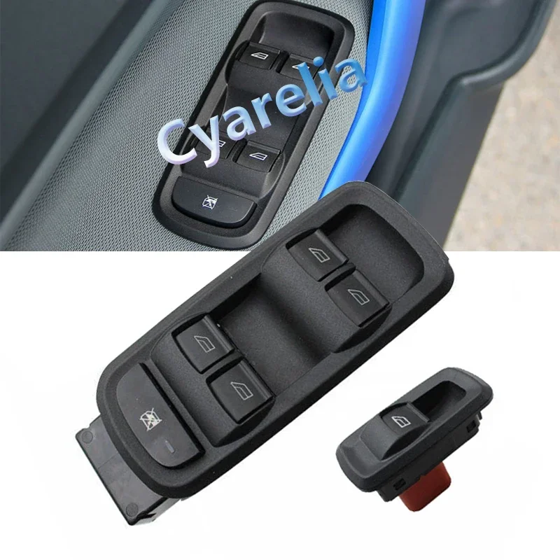 Car Window Control Switch Electric Glass lifter Control Buttons For Ford Fiesta 2009 2010 2011 2012 2013 Auto Accessories