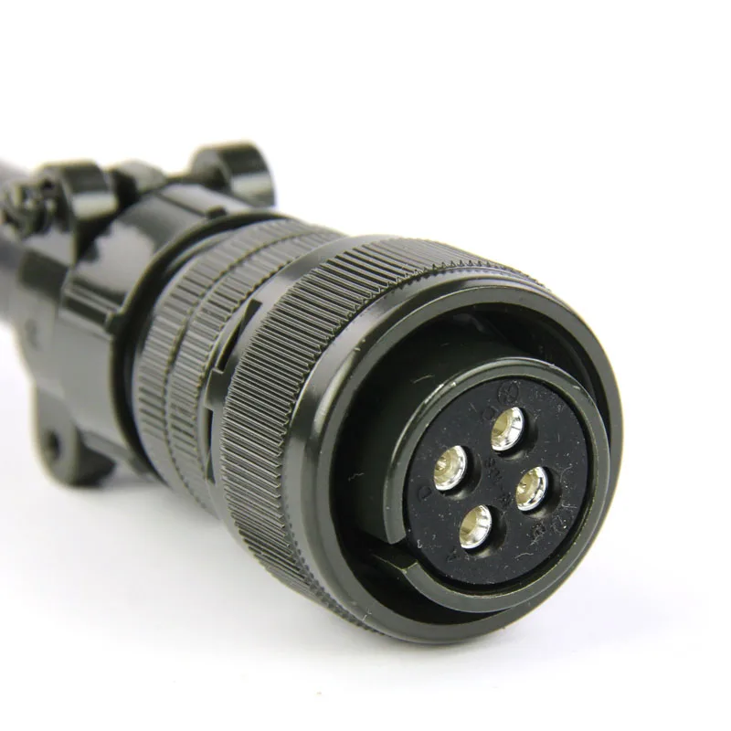 High Quality Servo Power Connector Encoder Aviation Plug 4Pin Male MS5015 3106A 18-10S