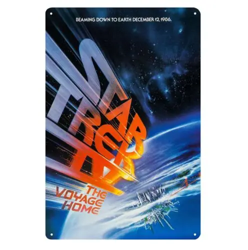 The Home Movie Metallposter Blechschild 20x30cm Sammlerplatte aus Aluminium