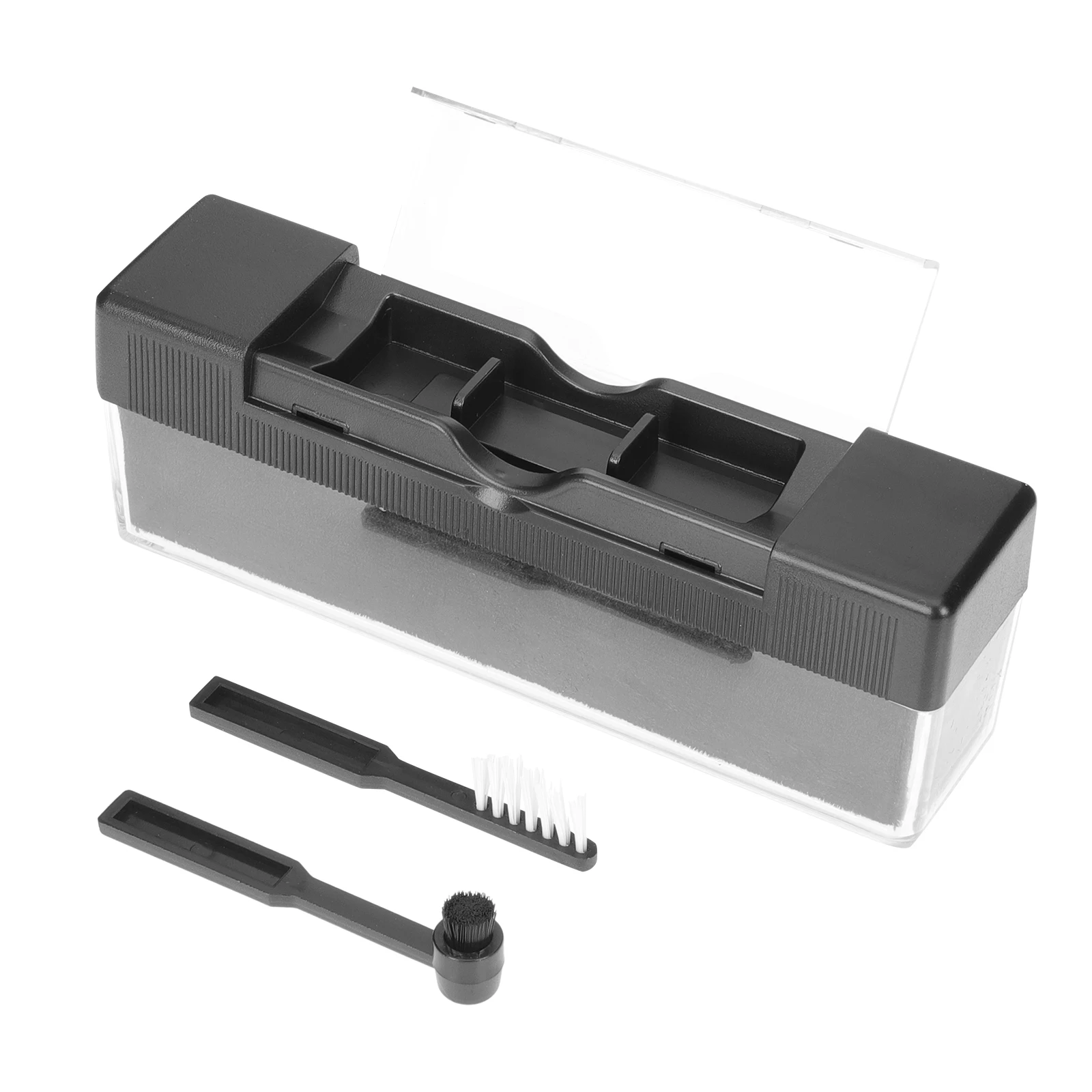 

1set Vinyl Record Cleaning Brush Anti-Static Dust Removal Tool For Turntable Care Easy Storage Fiber Brush Record Player Dust