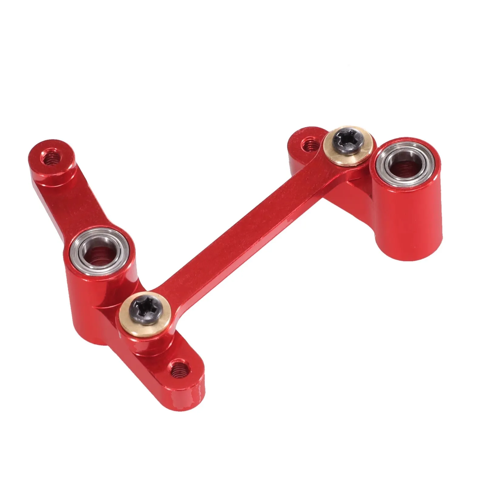 مجموعة توجيه معدنية MJX Hyper Go 14301 14303 Wltoys مع وصلة توجيه محامل لأجزاء ترقية سيارة RC 1/14
