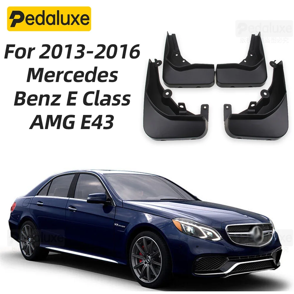 

Genuine OEM Splash Guards Mud Flaps For 2013-2016 Mercedes Benz E Class AMG E43