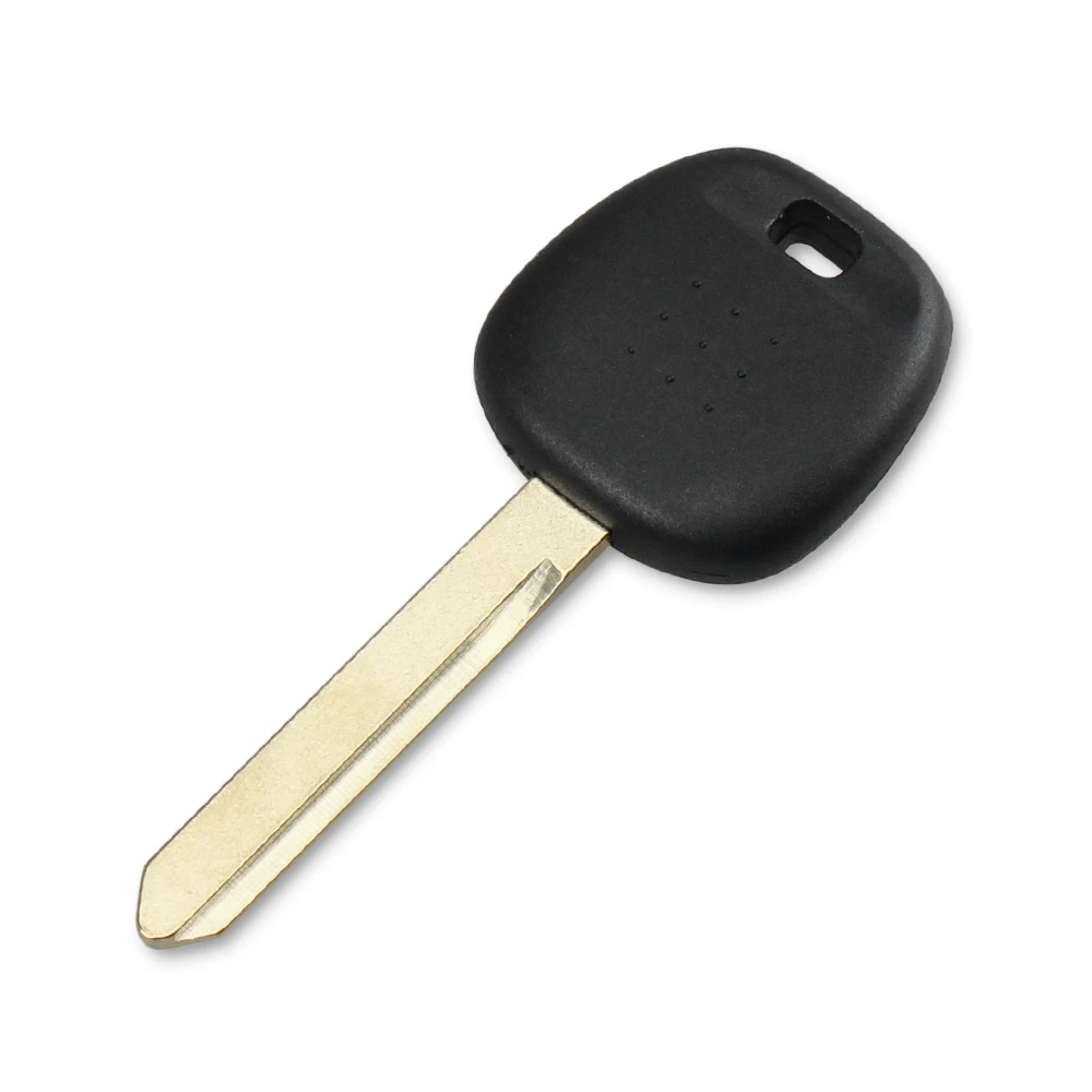 KEYYOU 10pcs/lot Transponder Blank Key Case Chip Car Remote Key Fob Shell For Toyota Rav4 Camry Highlander Yaris Corolla 5