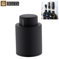 Youpin Circle Joy ABS Vacuum Wine Stopper Memory Red Wine Mini Bottle Stopper Date Scale Rotary Logo Food Grade Siliconesafe