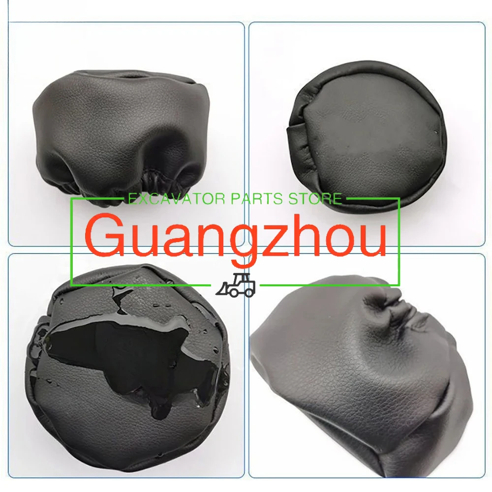 1 Peça Nova Tampa Protetora Universal para Tanque de Combustível, à Prova de Poeira e Água, em Material PU Elástico, Cor Preta, para Escavadeiras, Caminhões e Vans