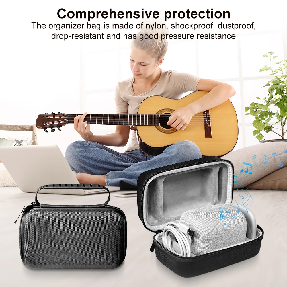 Hard Carrying Case Shockproof Hard Travel Case Replacement Anti-scratch Portable Carrying Storage Bag for Sony LinkBuds Speaker