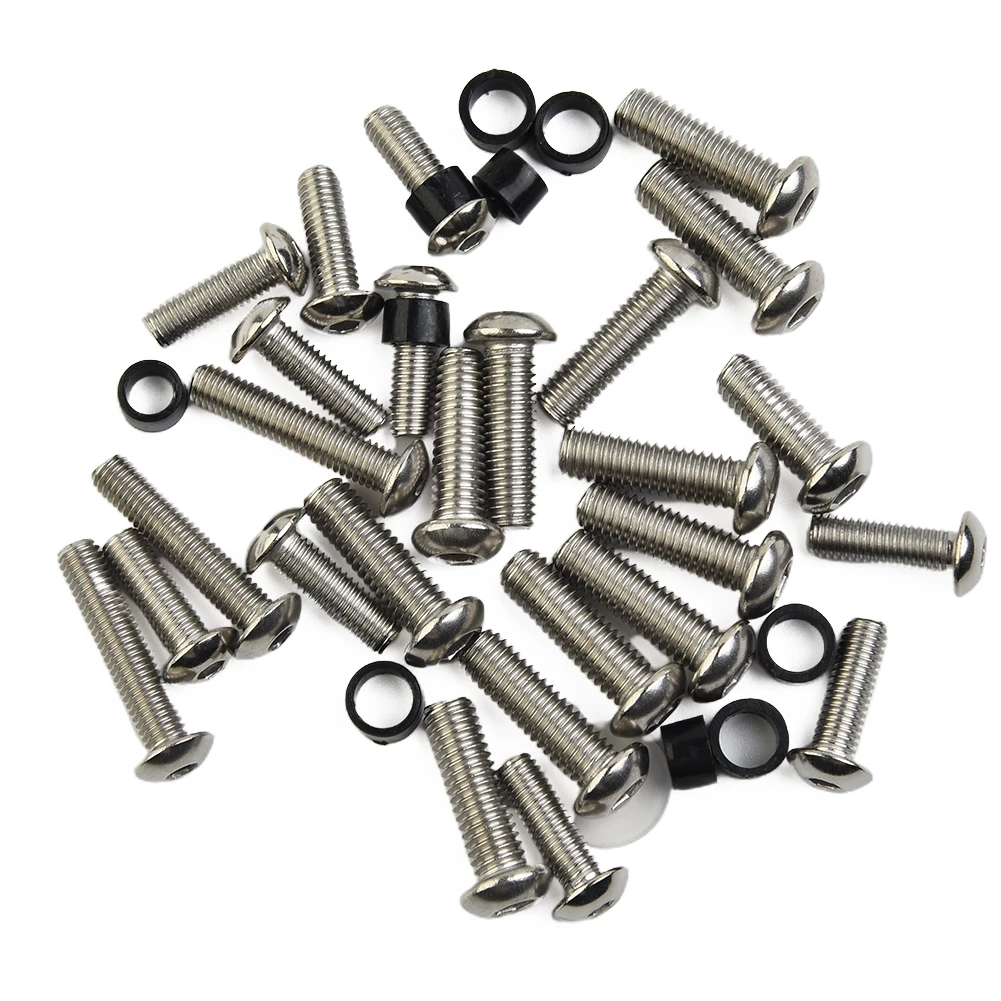 

155pcs Motorcycle Screws Motorcycle Alloy Fairing Bolt Screw Nut Kit For Most Of Sportbikes Windscreen Fasteners Washers
