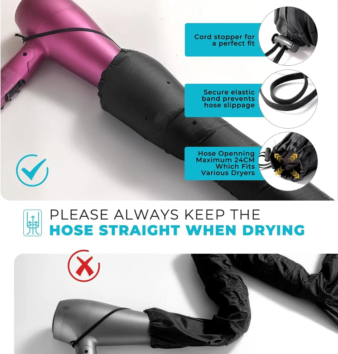 Portable Travel Clothes Dryer for Lightweight Garments & Small Items