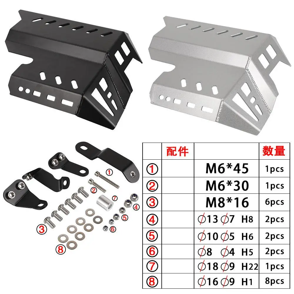 Motorcycle Engine Protection Cover Chassis Under Guard Skid Plate For Honda CB500X CB 500X 500 X 2019 2020 2021 2022 2023 2024