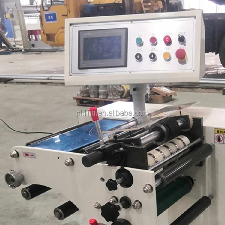Automatic Adhesive Sticker Label Dominator Die Cut Machine Slitter Rewinder Barcode Laser Label Motor 220V 100m/min