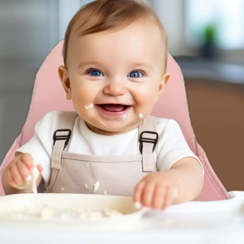 Baby High Chair Cushion Pad, PU Leather, Capas para cadeiras de jantar Acessórios de cozinha