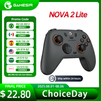 New GameSir Nova 2 Lite Gamepads PC Switch 2 Gaming Controller for Nintendo Switch Steam iOS Android with Hall Effect Josticks