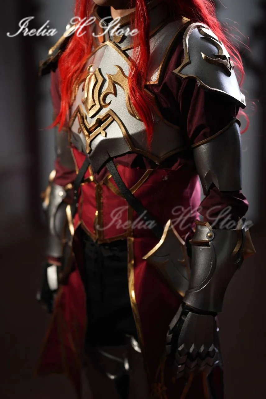 Irelia H disfraz de Cosplay personalizado de argentiti de Honkai, Star Rail, conjunto completo con armadura