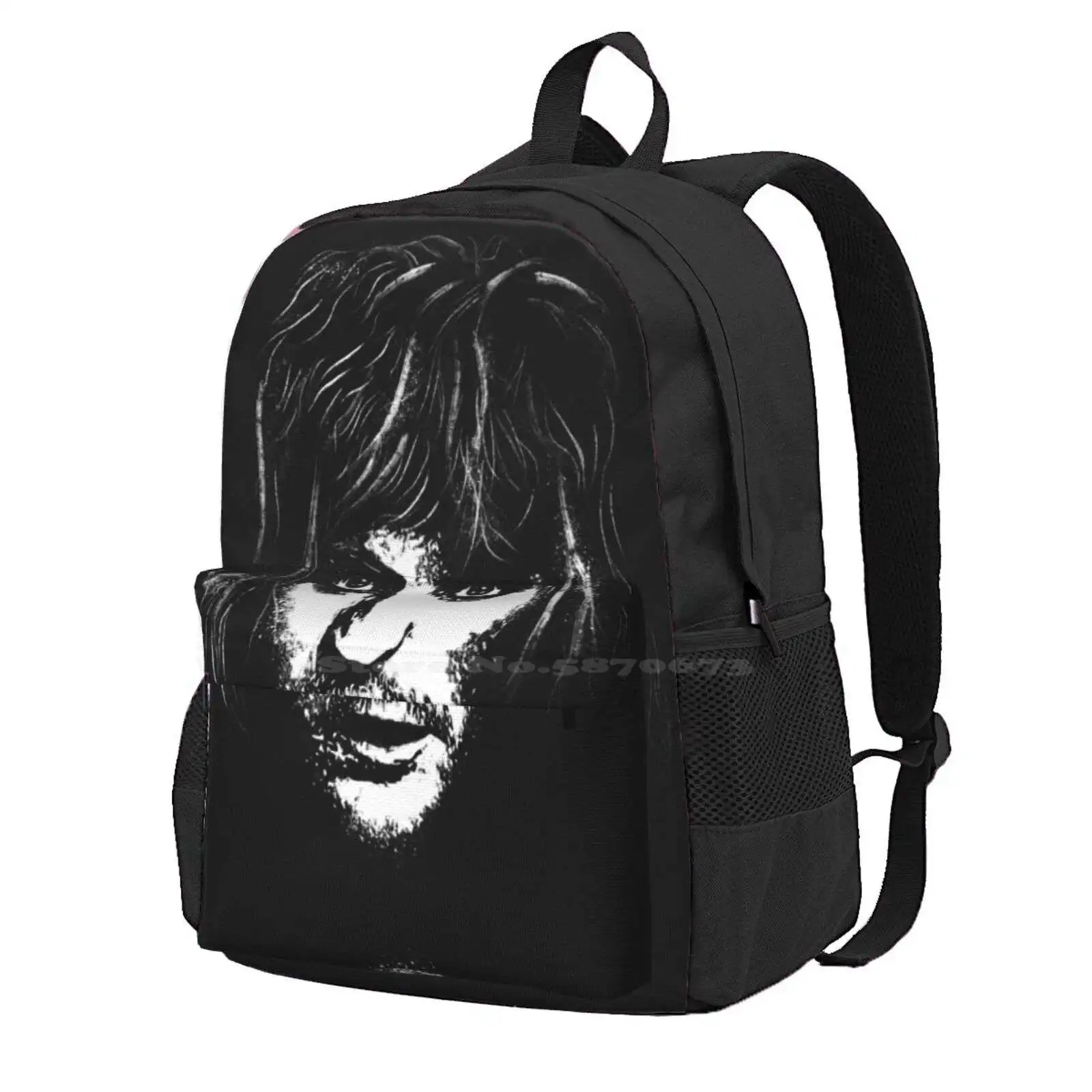 

Portrait Of Noel Fielding Hot Sale Schoolbag Backpack Fashion Bags Noel Fielding