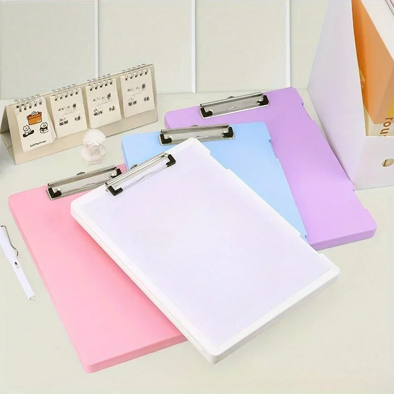 A4 Board with Folder Clip Folder Organizer Box Office Supplies Mat Board Clipboard Fresh Exam File Information BookletinsMorandi