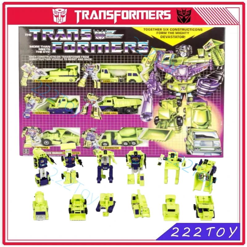 

In Stock Transformers Classic Toys G1 Reissue 84-86 Hercules suit KO Action Model Figures Robot Toy Collection Hobbies Gifts