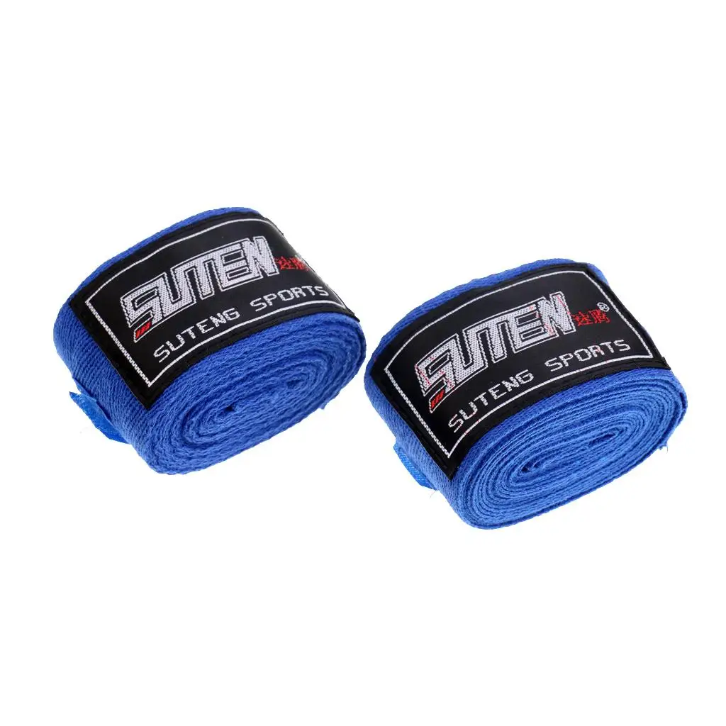 Luvas internas para Muay Thai Boxing, envoltórios de mão, Sparring Training Bandages, MMA, 2pcs