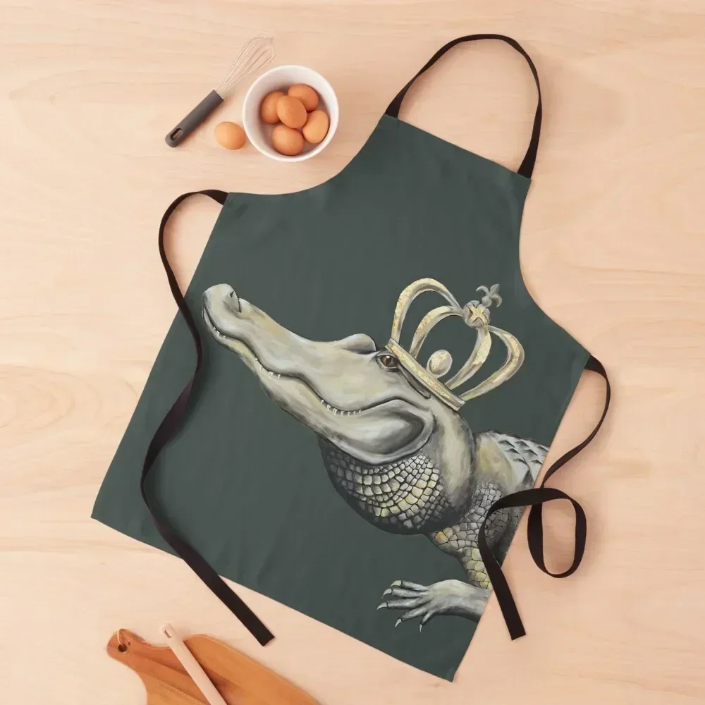 

The King in White Apron christmas decoration home women with personal logo Chef Uniform Women Apron