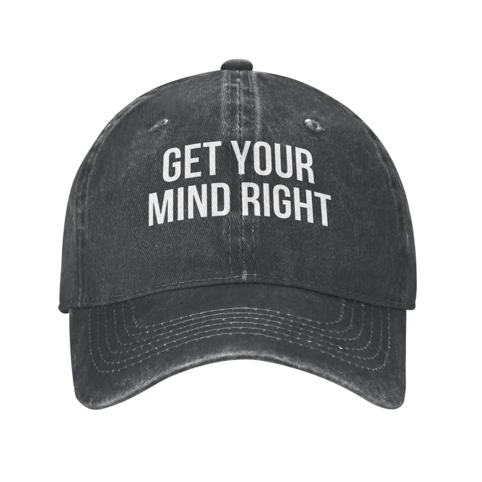 Get Your Mind Right Baseball Cap Golf Dad Hat Adjustable Unconstructed for Men Women