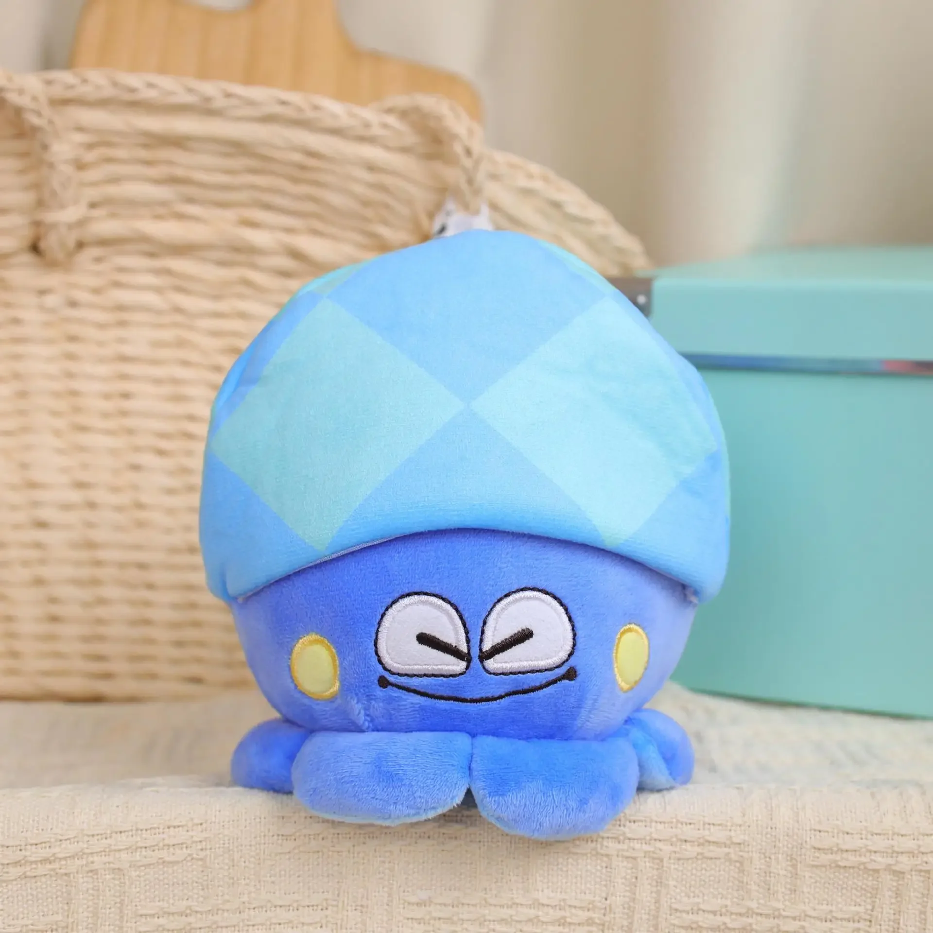 

Stuffed Animals Plush Octopus Pillow Cushion Marine Animal Doll Cartoon Toy Cute Brithday Gift for Best Friend or Children