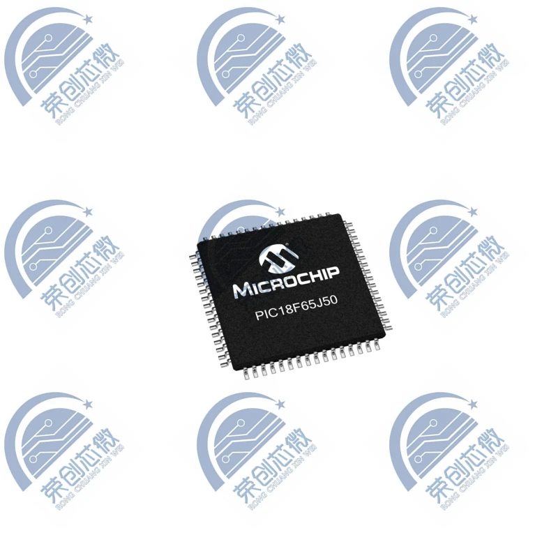 2PCS PIC18F65J50-I/PT PIC18F65J50 PIC18F65J50-I IC MCU 8BIT 32KB FLASH 64TQFP New Original Spot Stock