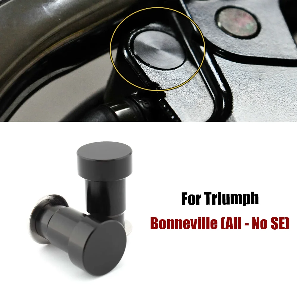 

2 Pcs/Set Motorcycle Accessories Aluminum Mirror Hole Cover For Triumph Bonneville Thruxton Speedmaster Americ