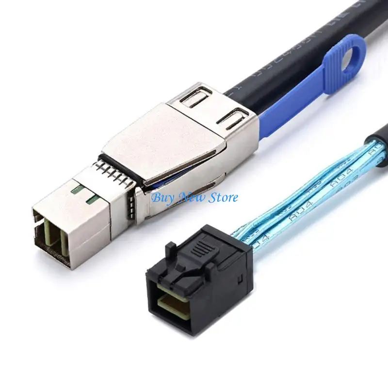 

20CE SFF-8644 to SFF-8643 Cable External 36Pin 12Gbps SAS3.0 Cable for Raids Systems Transmission Cable Replacement for PC