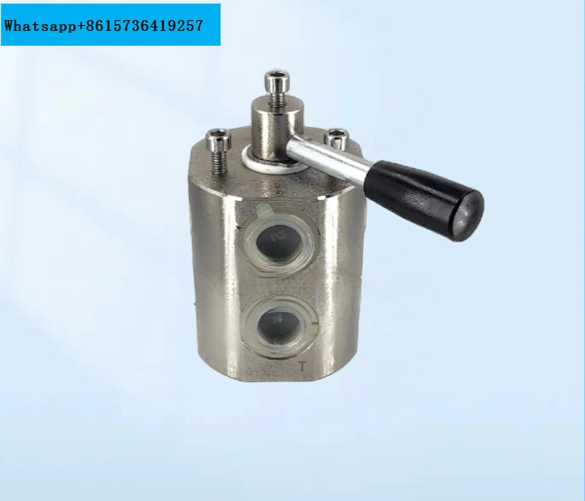 

OM series DF6VIE manual rotary valve switching valve hydraulic valve tube connection two position six way directional valve