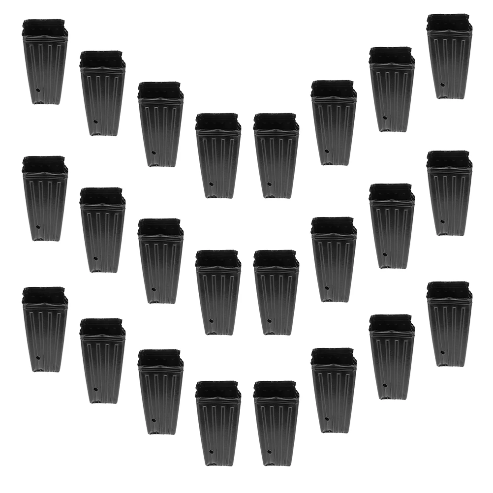 

50 Pcs Grow Nursery Bags Garden Thickened Planters for Plants Seedling Succulent Pots Durable Practical Long Use