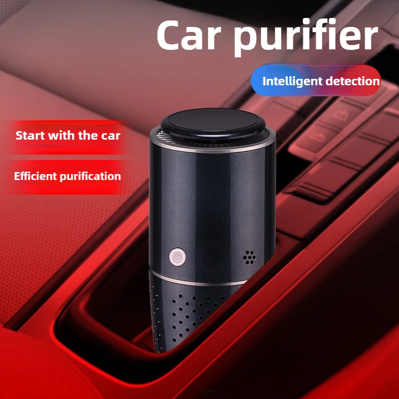 Car Air Purifier With Ozone And Negative Ion Odor Elimination Air Cleaner Usb Charging Removing Formaldehyde and Negative ions