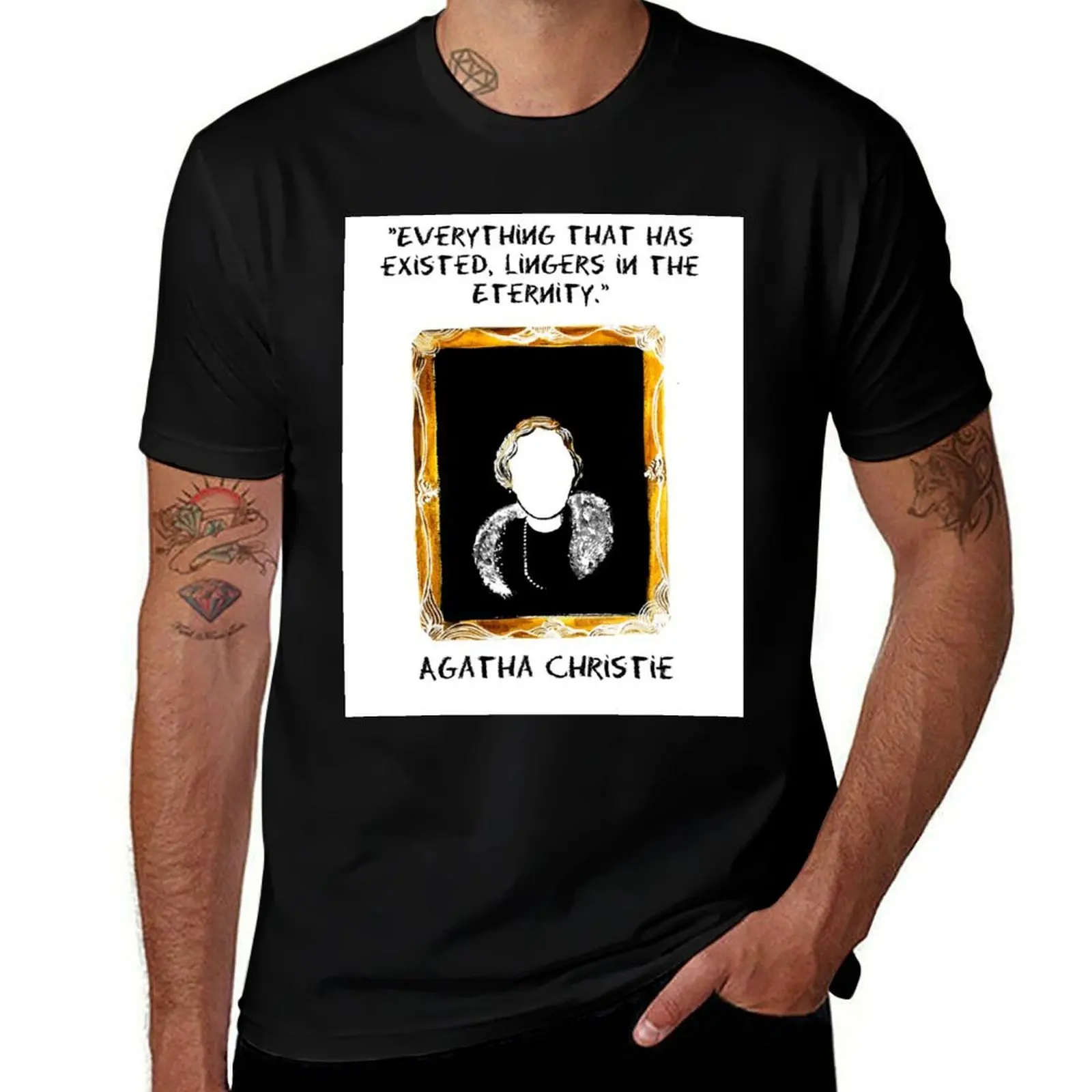 

Agatha Christie T-Shirt Work Wear Breathable Tee