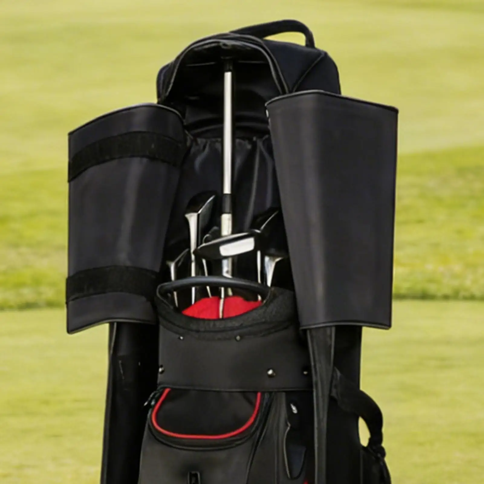 Golf Travel Bag Support Pole, Adjustable Shock-Absorbing System with Pad, Protects Clubs During Travel for Adults Youth Beginner